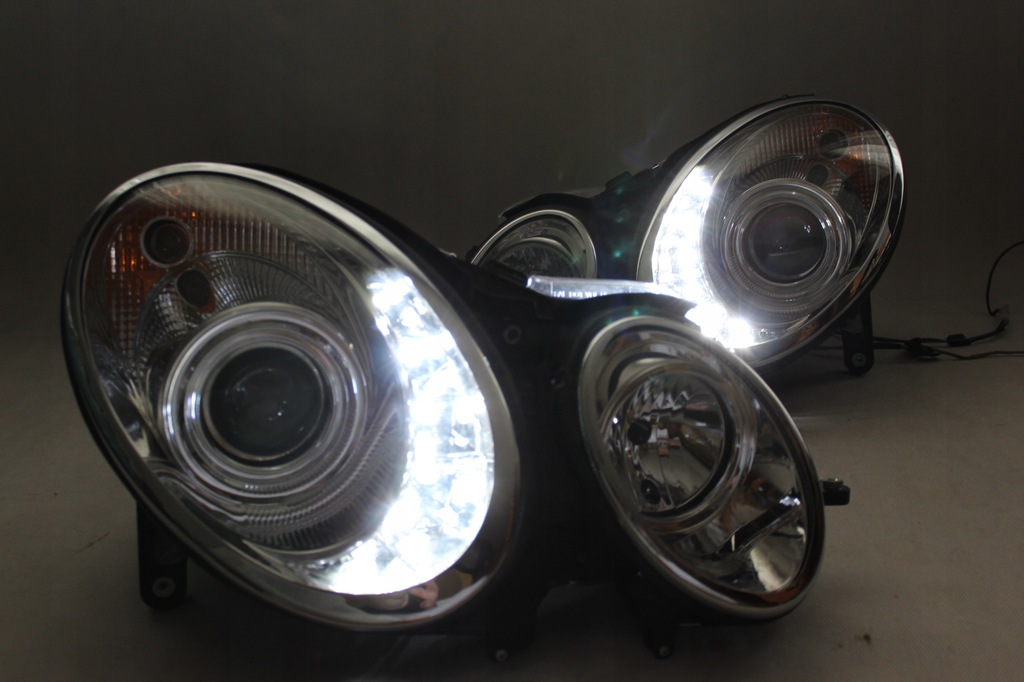  faros delanteros frente mercedes w21 02 06 led xénon (#)