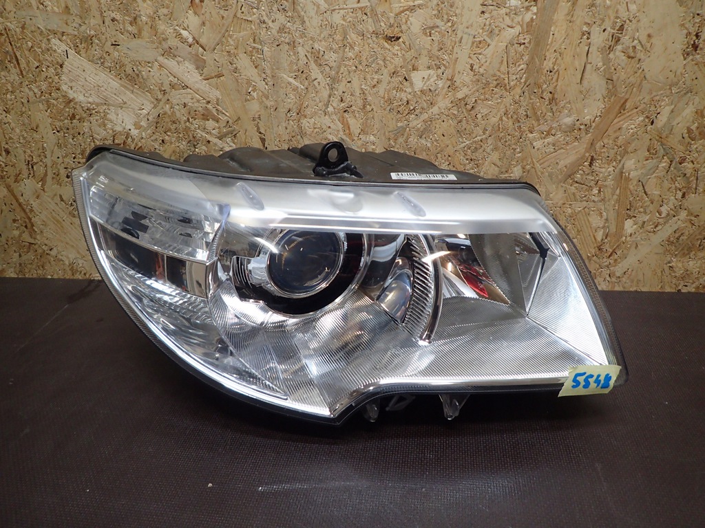  faro delantero der.. skoda superb ii 2 lift xénon 08 (#)