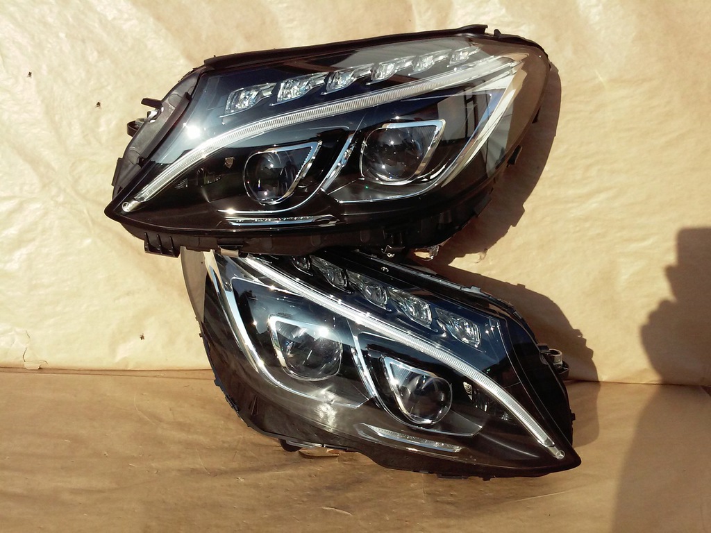 mercedes w205 full led faro lp (#)