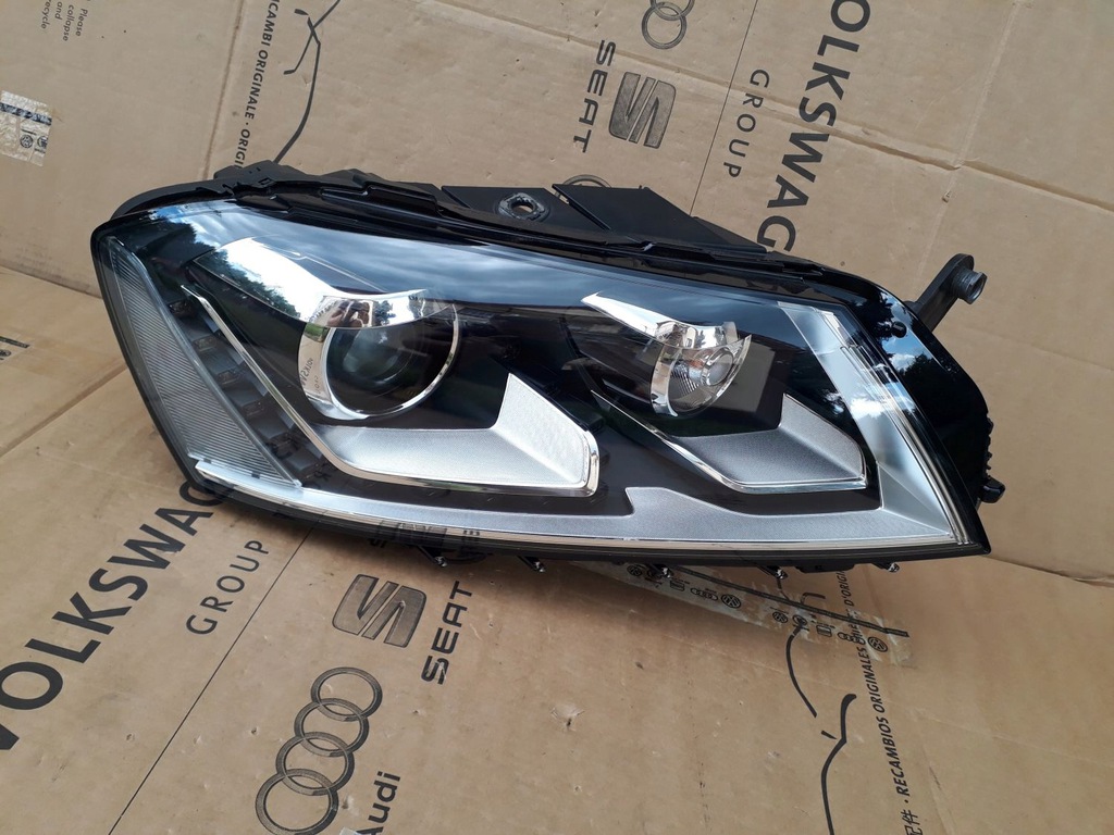 vw passat b7 bi xénon der.. giratorio faro eu 3ab (#)