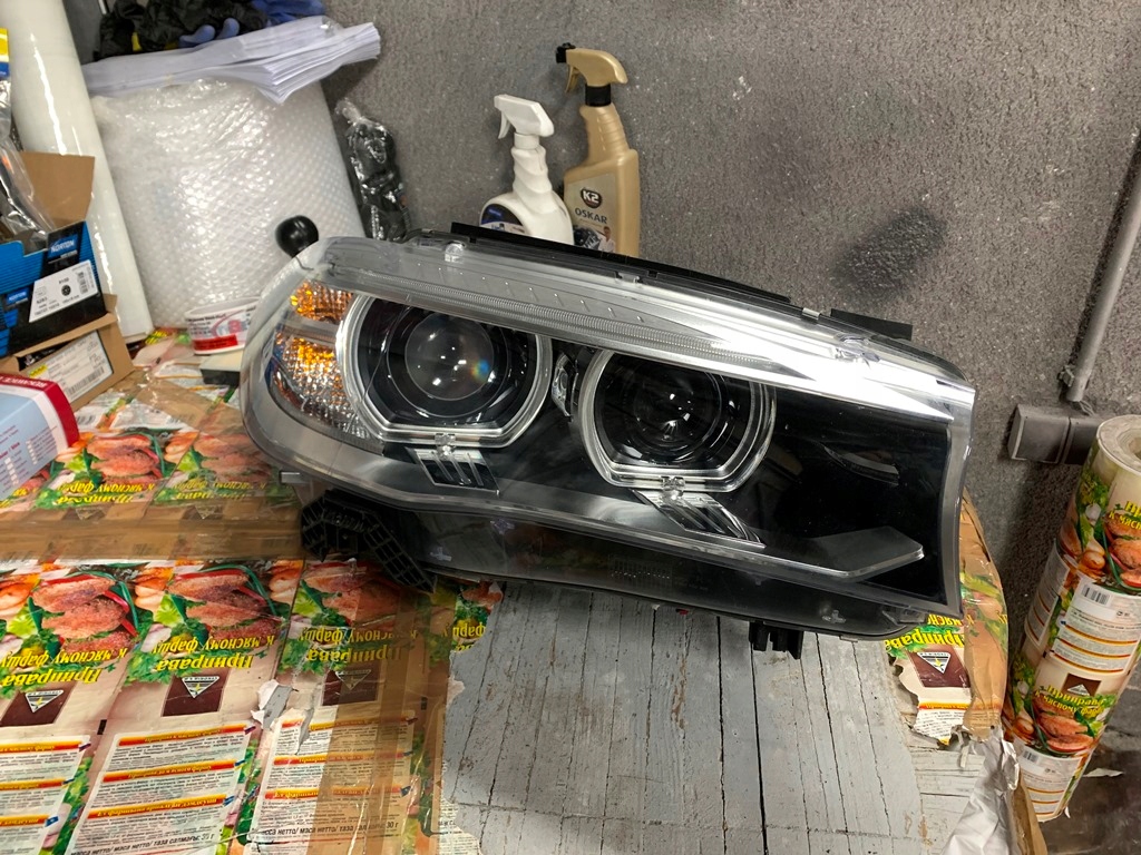  faro delantero der.. bi xenon led bmw x5 f15 x6 (#)