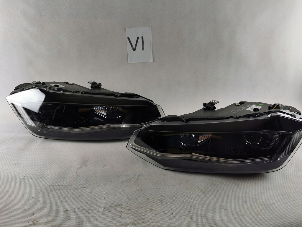 vw polo vi 2g full led izq. der.. faro  (#)
