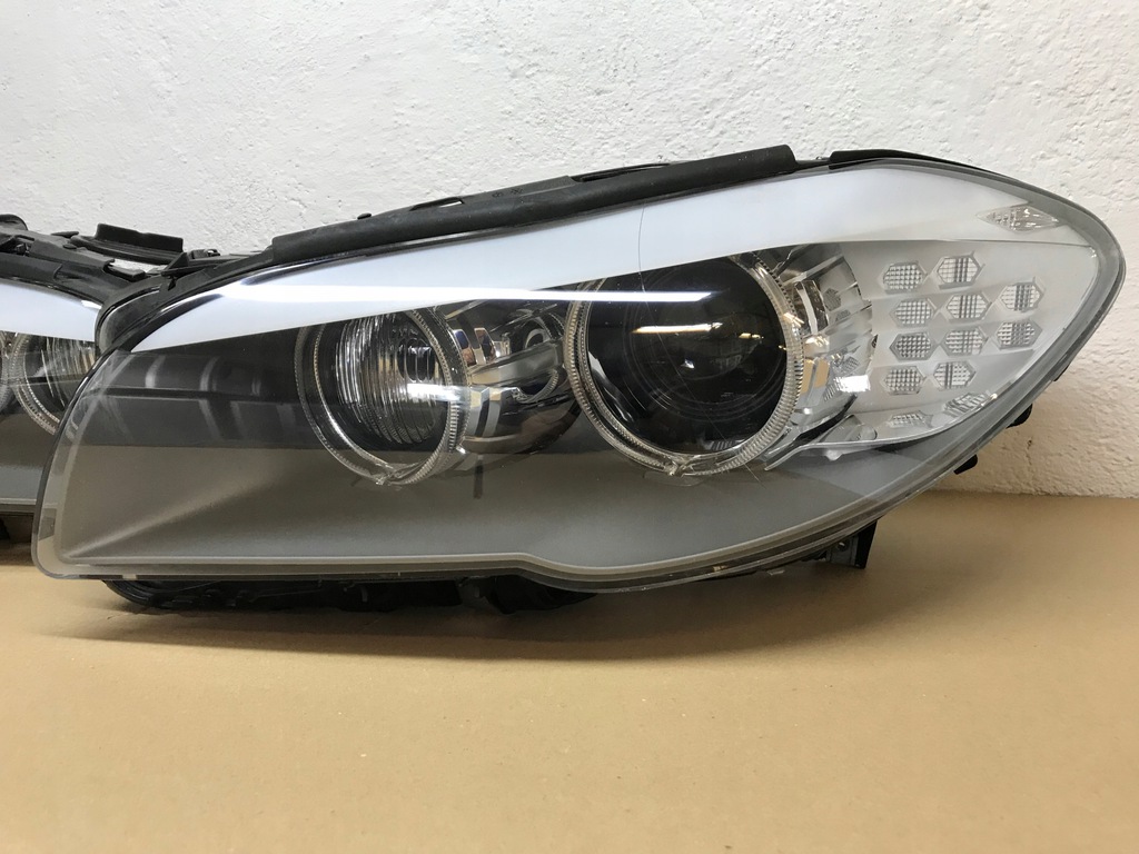  faro izq. bmw 5 f10 bi xenon  giratorio  (#)