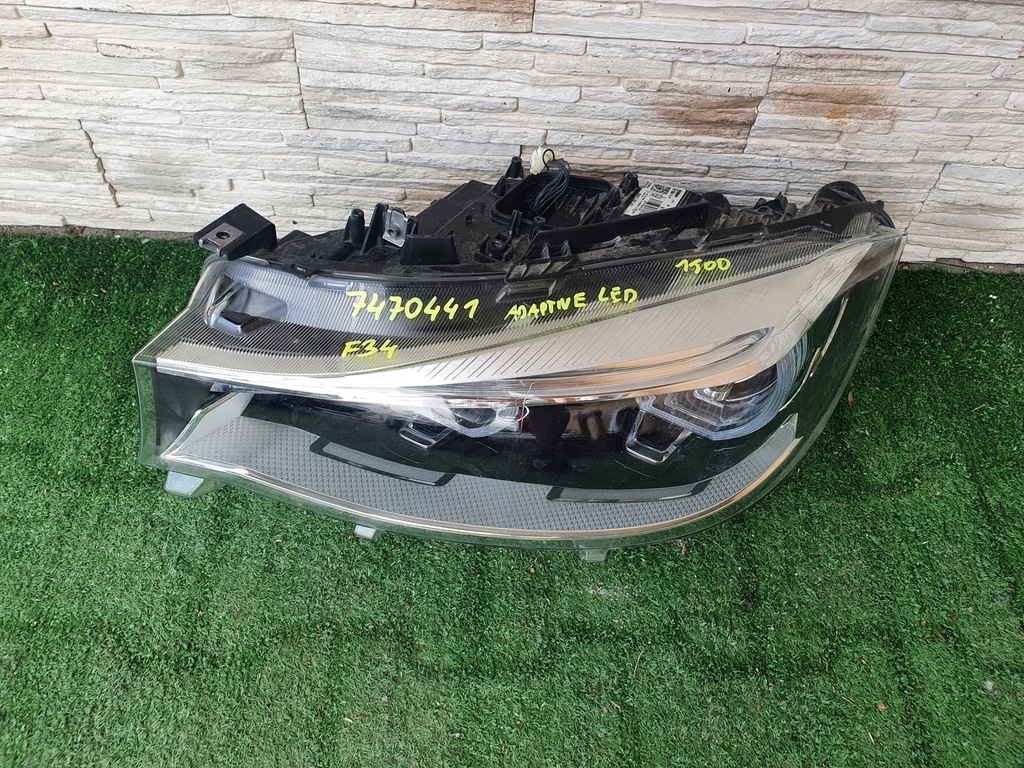  faro led adaptativo bmw 3 f34 gt 7470441 (#)