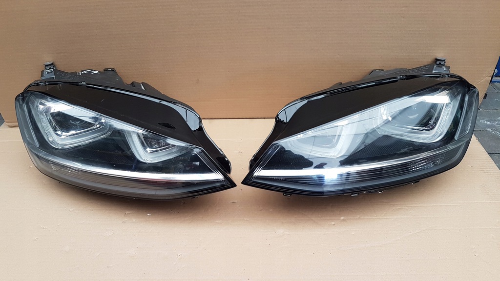 vw golf vii 7 faros frente delantero bi xenon l/p (#)