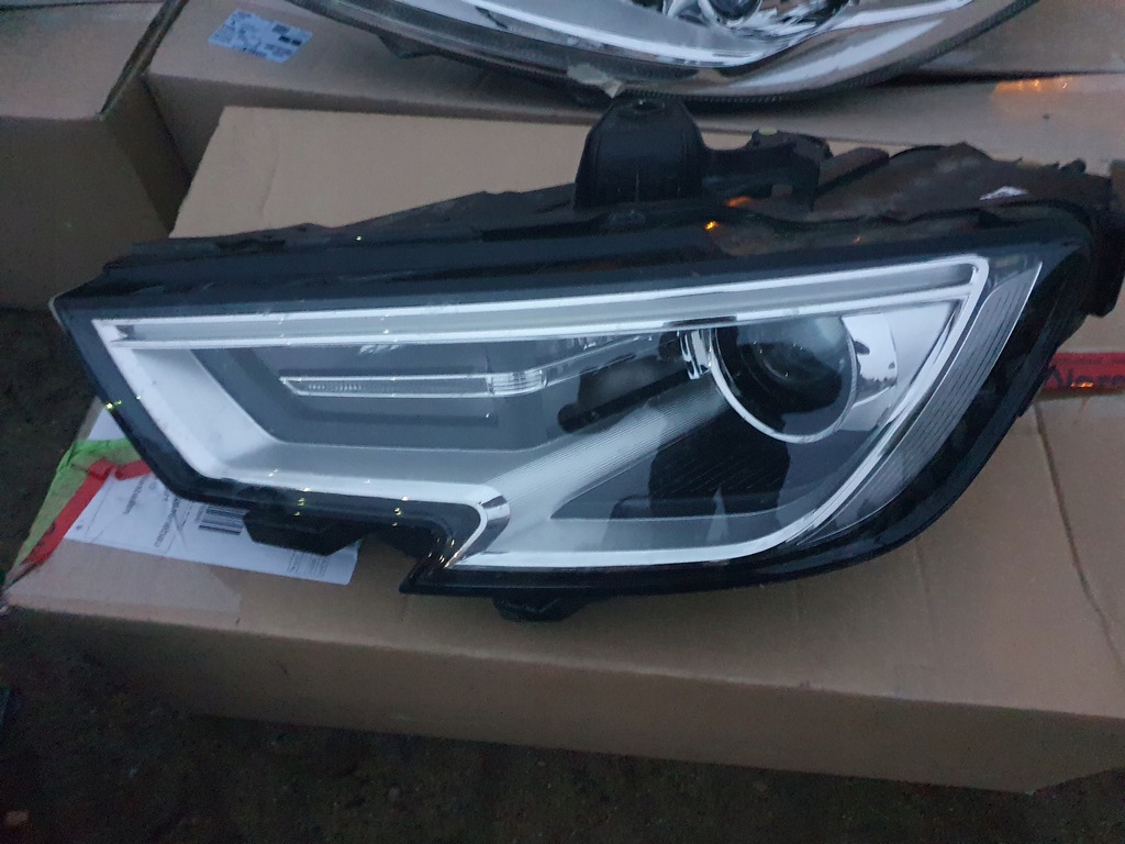  faro izq. bixenon led audi a3 8v lift 2016 2020 (#)