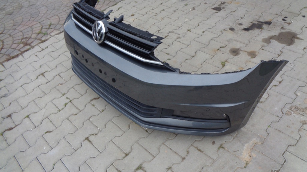 vw touran iii 5ta 15  parachoque paragolpes delantero 4xpdc juego ($)