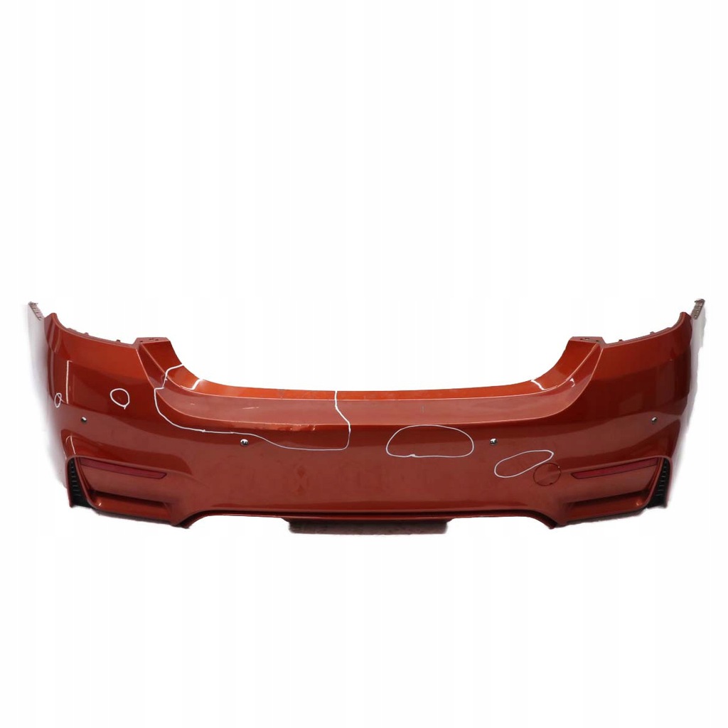 bmw m4 f82 f83 parachoque paragolpes trasero sakhir orange ($)