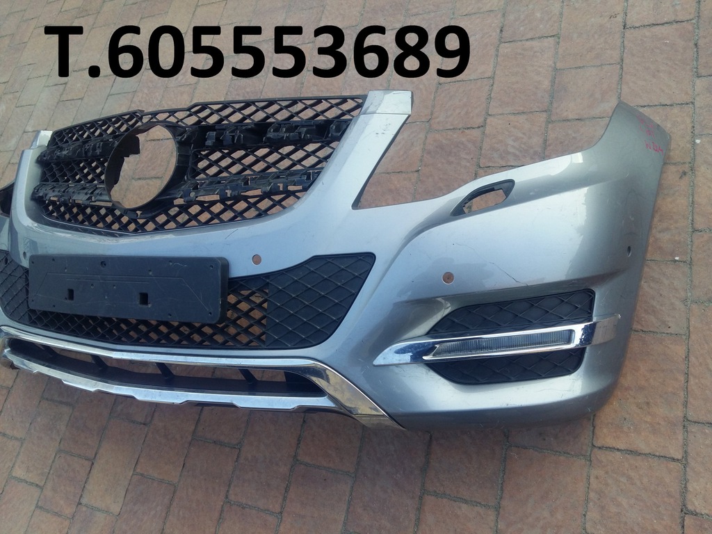 glk w204 lift parachoque paragolpes delantero chrom pakiet+led+gril ($)