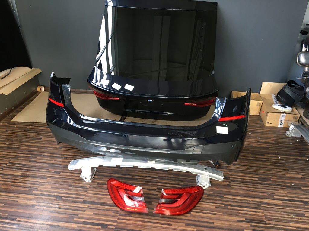 bmw g32 seria 6 parachoque paragolpes m lote trasero pdc completo ($)