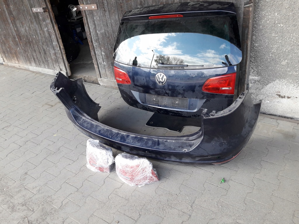 vw sharan juego trasero parachoque paragolpes solapas 7n0 2013r lh5x ($)