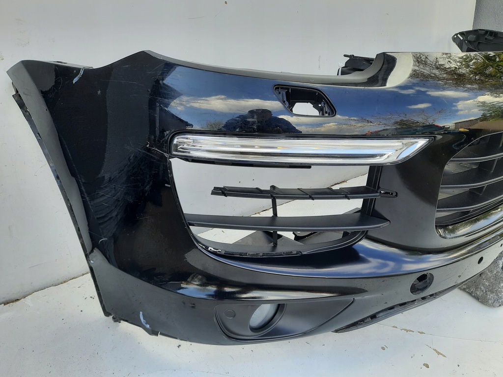 porsche cayenne 7p5 parachoque paragolpes delantero led drl oryg! ($)
