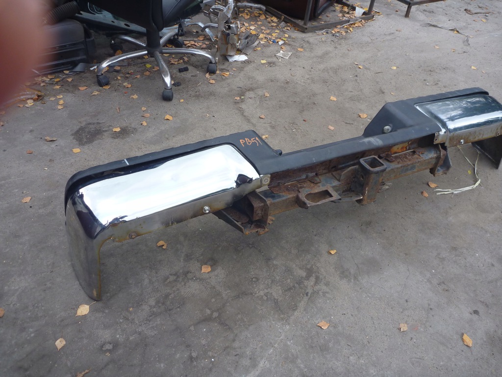 parachoque paragolpes trasero chrom juego  viga hak ford f150 2011 ($)