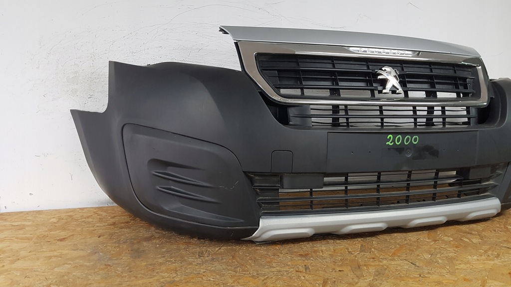 peugeot partner 4 iv 16   chrom parachoque paragolpes delantero 2000 ($)