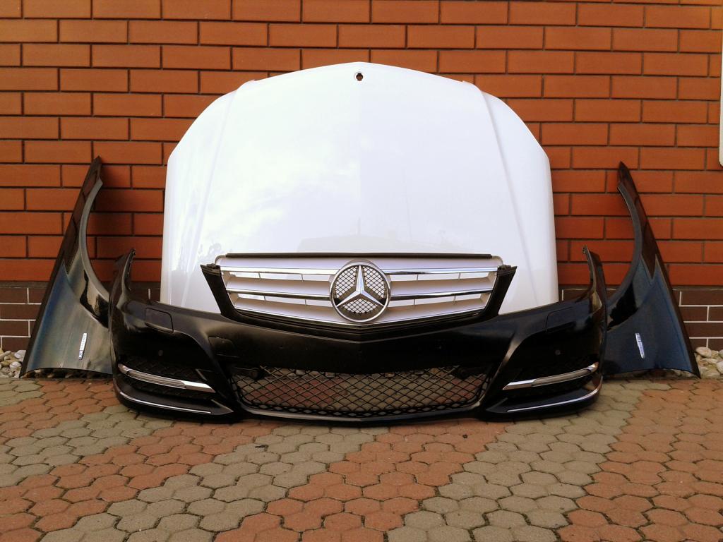 mercedes w204 c clase parachoque paragolpes delantero delantero lift ($)