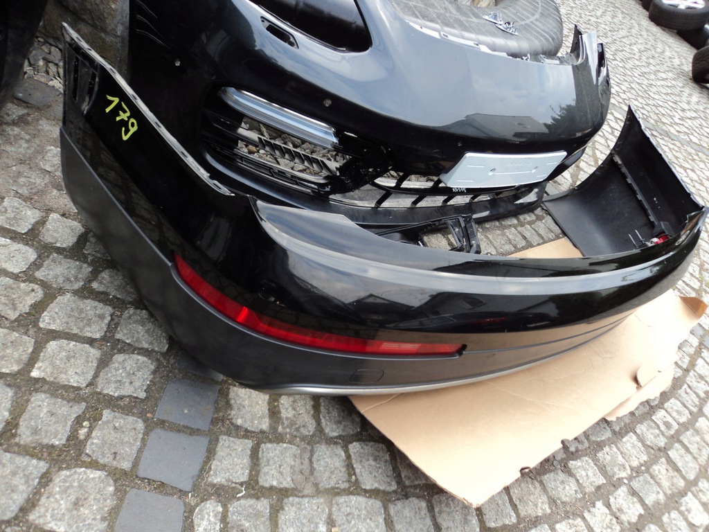 audi q7 4l cross offroad trasero parachoque paragolpes trasero blacha ($)