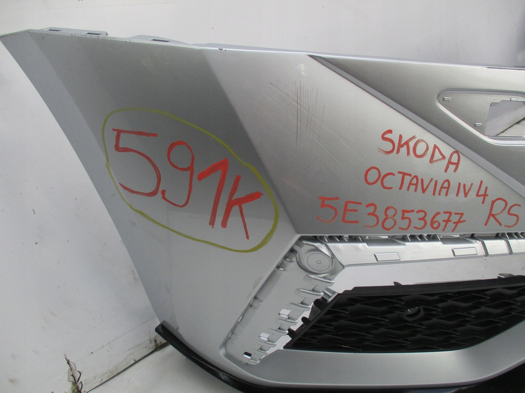 parachoque paragolpes delantero skoda octavia 4 iv rs 5e3853677 ($)