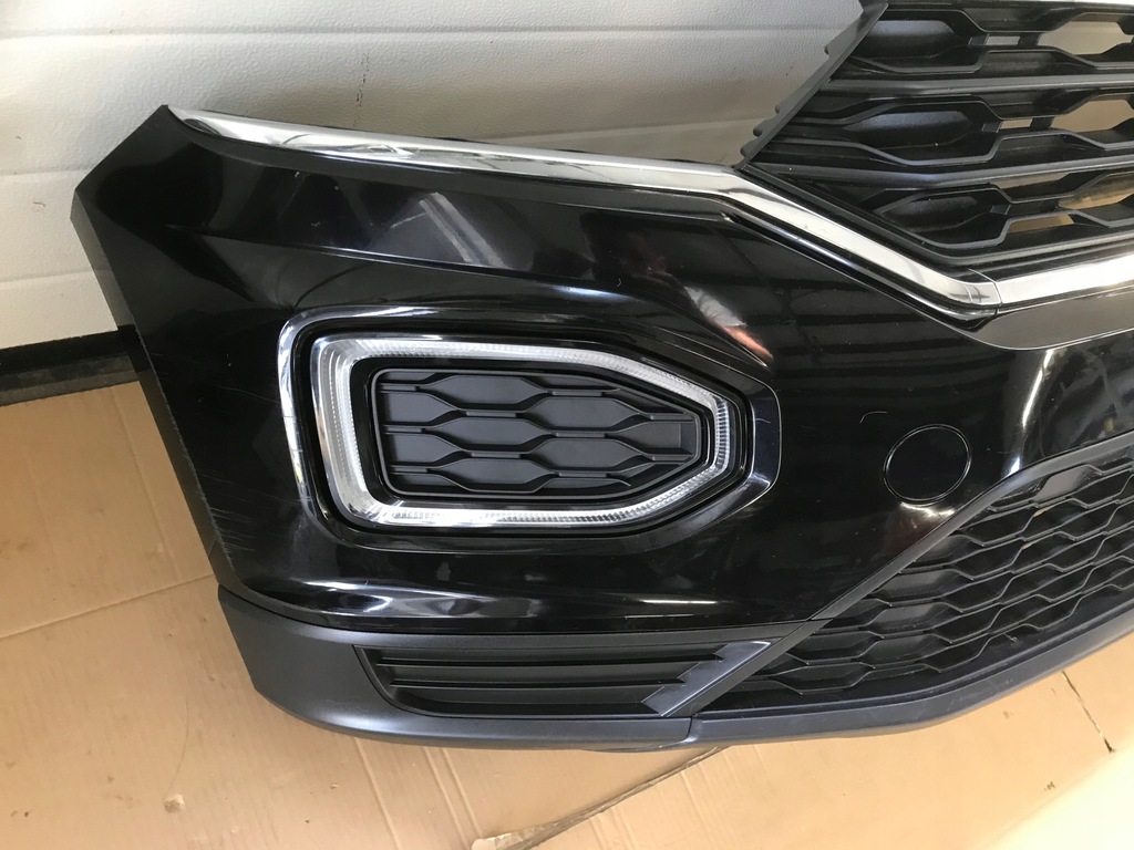 vw t roc 2ga parachoque paragolpes delantero completo led sin pdc ($)