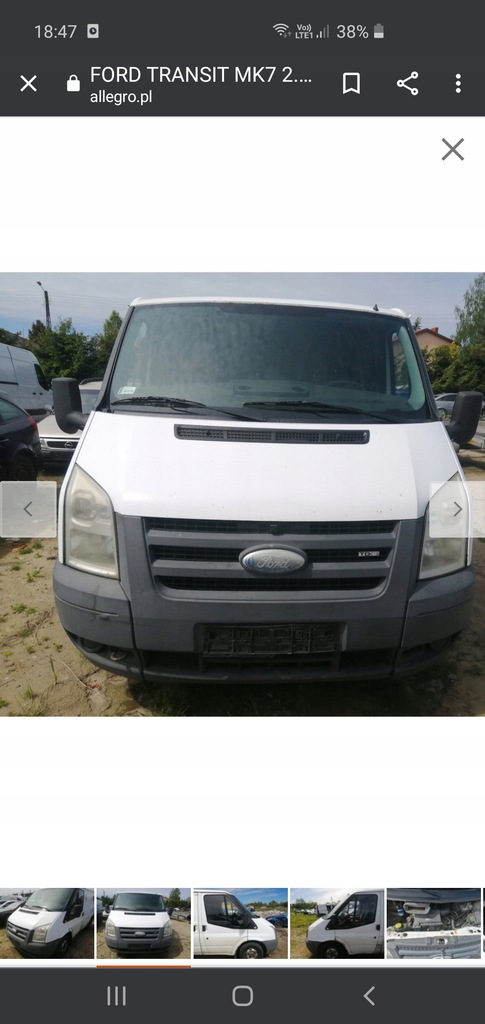 completo delantero ford transit mk7 capó parachoque paragolpes 2 2 ($)