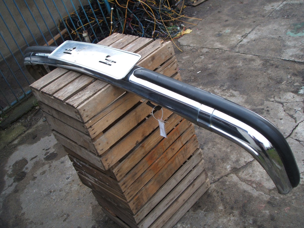 mercedes w123 parachoque paragolpes delantero largo jak nuevo!!! ($)