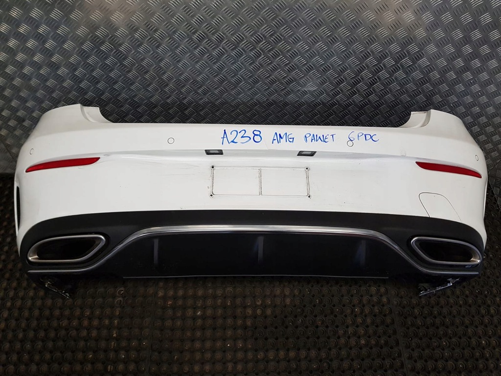 mercedes e w238 coupe cabrio parachoque paragolpes trasero amg ($)