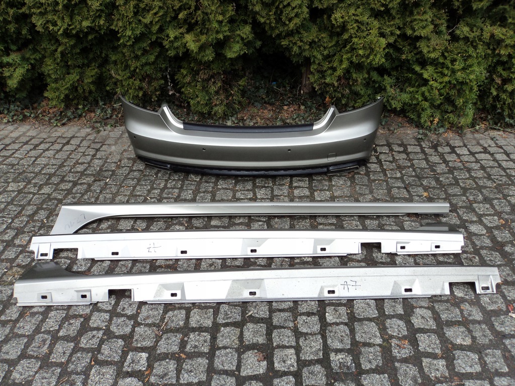 audi a7 i 4g8 s line s7 lift trasero parachoque paragolpes ew molduraes  ($)
