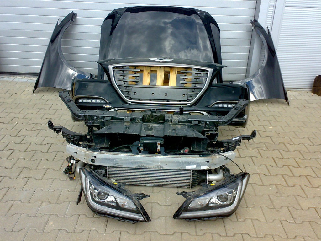 genesis g80 2018r aleta cinturon reforzamiento delantero ($)