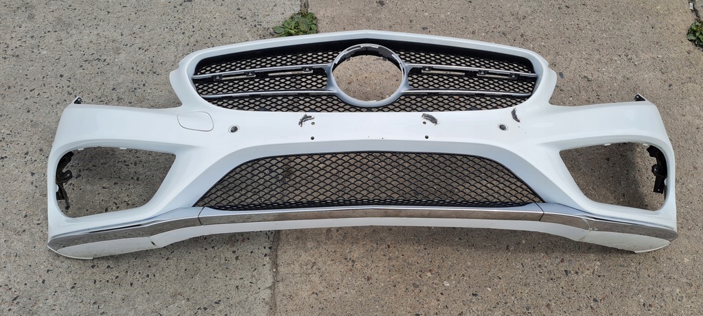 parachoque paragolpes mercedes c kl w205 amg lote chromy calandra ($)