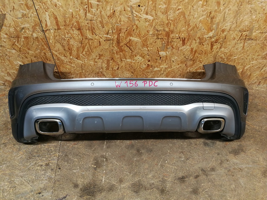 mercedes w 156 gla amg parachoque paragolpes trasero completo pdc ($)