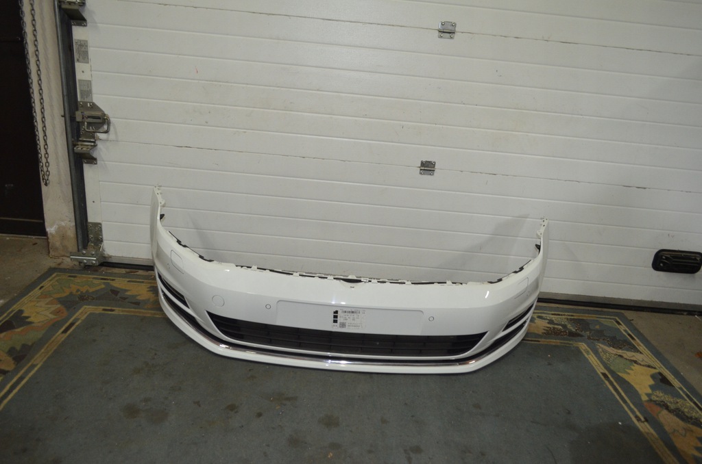 parachoque paragolpes delantero vw golf vii 7 lc9a 4pdc halogeny ($)