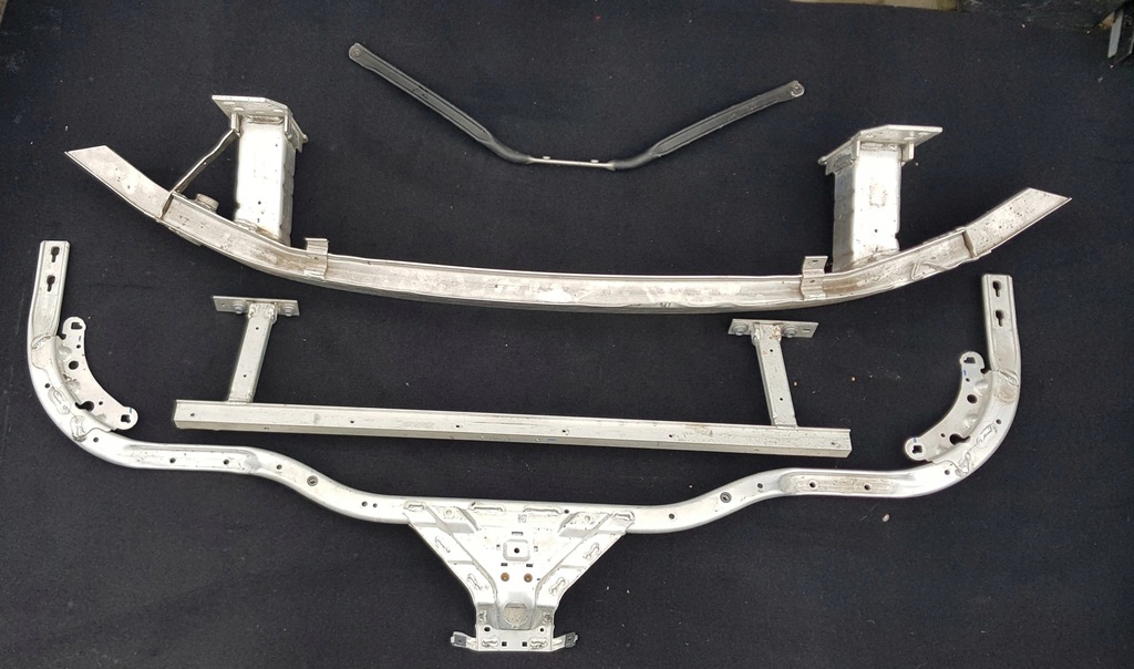 audi a8 d5 viga parachoque paragolpes reforzamiento cinturon ($)
