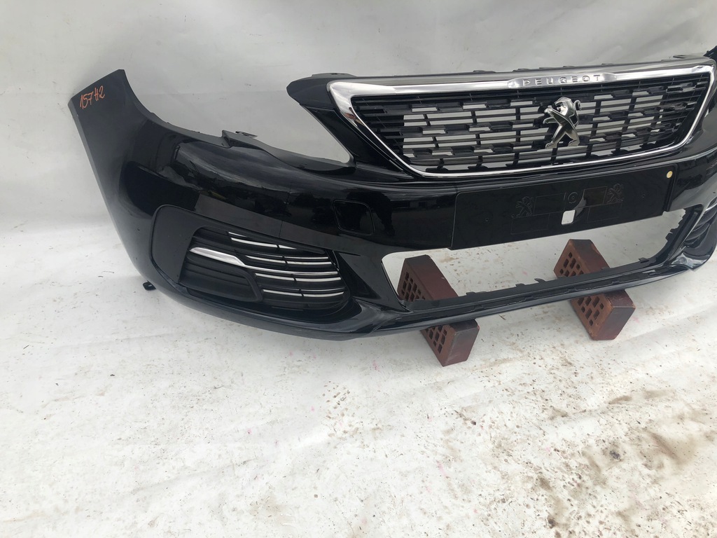 parachoque paragolpes delantero peugeot 308 lift sin dziur delantero ($)