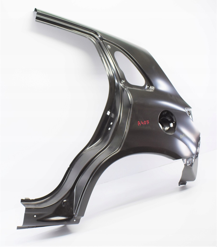 outlander. sport trasero izq.  aleta chapado org ($)