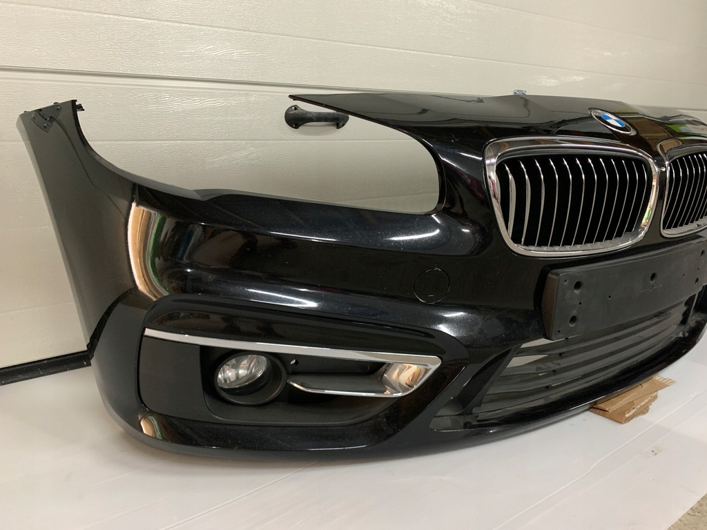 bmw 2 f45 f46 parachoque paragolpes delantero black sapphire metalic ($)