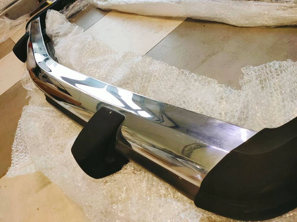 parachoque paragolpes delantero mercedes 107 slc sl originales ($)