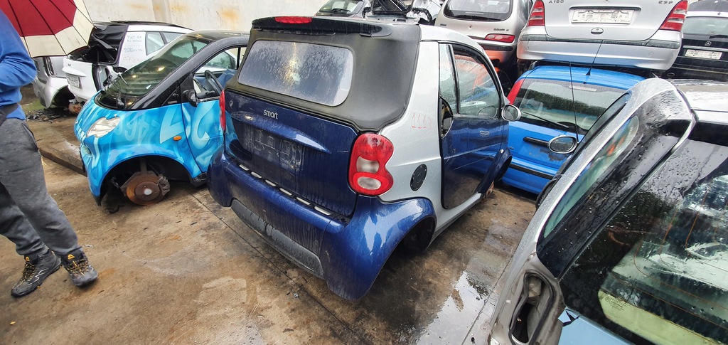 fortwo 450 cabrio aleta izq.  der. trasero parachoque paragolpes ($)