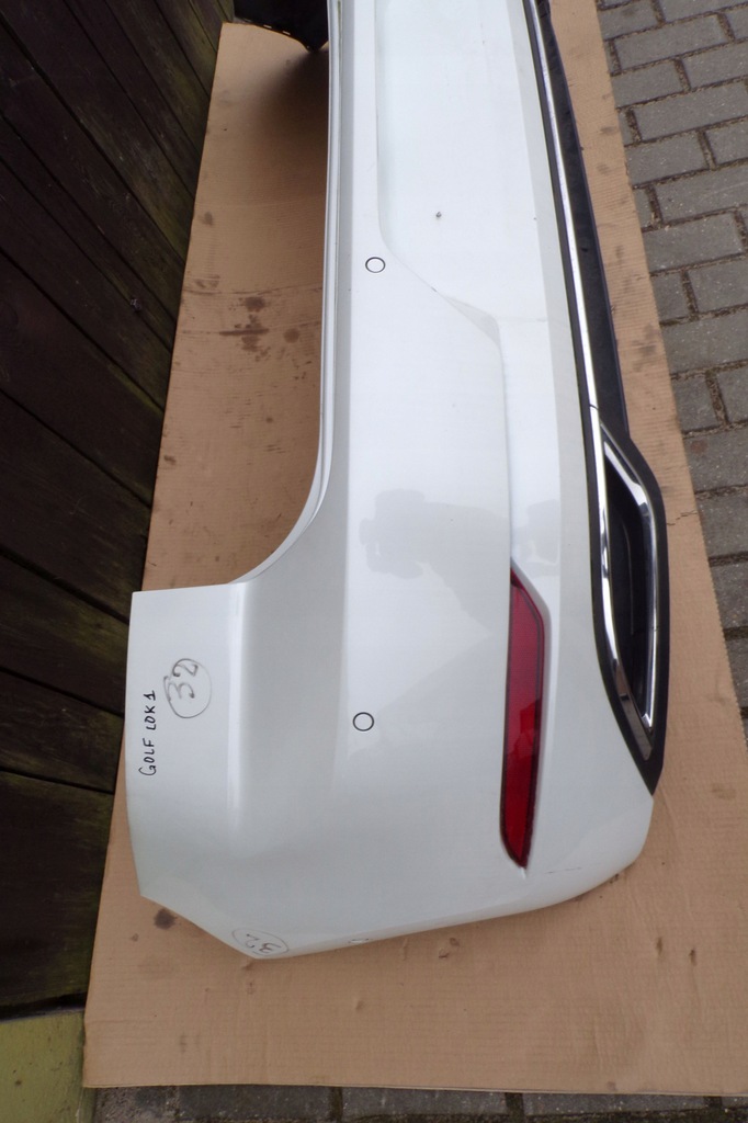 parachoque paragolpes trasero vw golf vii lift hb 6x pdc l0k1 ($)