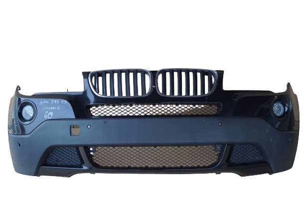 parachoque paragolpes delantero bmw x3 e83 lift schwarz 2 ii pdc ($)