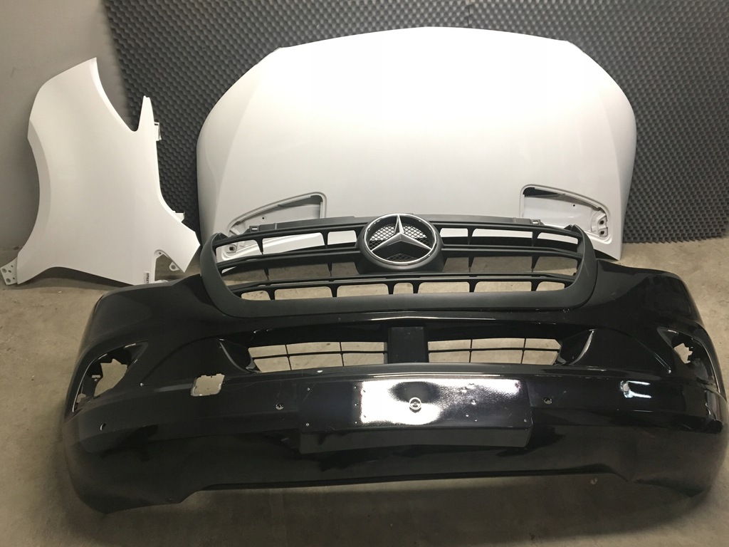 mercedes sprinter 907 parachoque paragolpes calandra cinturon delantero ($)