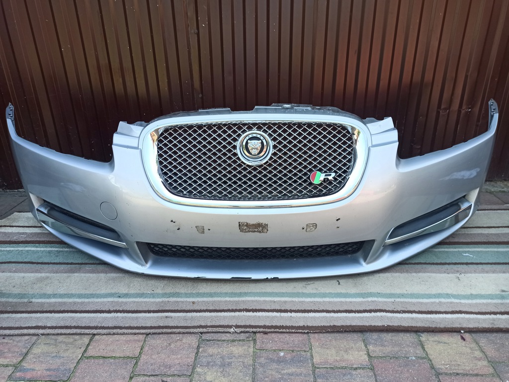 parachoque paragolpes delantero jaguar xf x250 srebrny 07 11r ($)