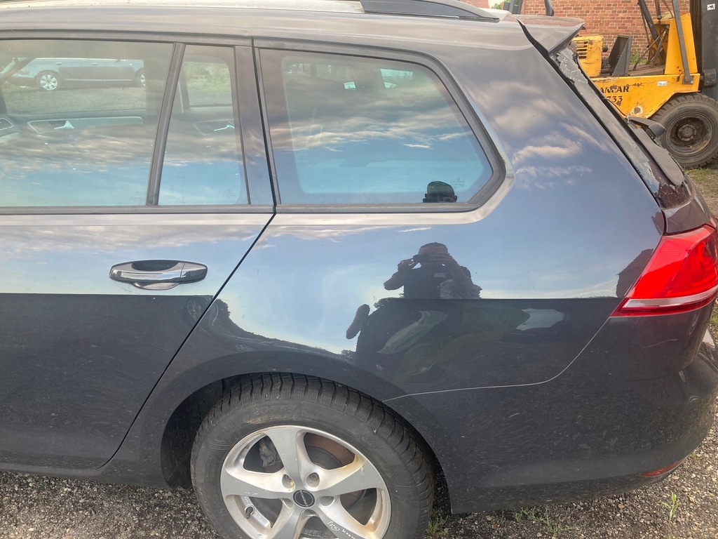 corte aleta izq.  trasero vw golf vii ranchera 2014r ($)