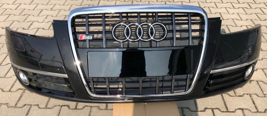 audi a6 c6 4f s6 parachoque paragolpes delantero spryskiwacze ($)