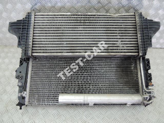 mercedes w164 ml gl radiador enfriador woda aire acondicionado interkul ($)