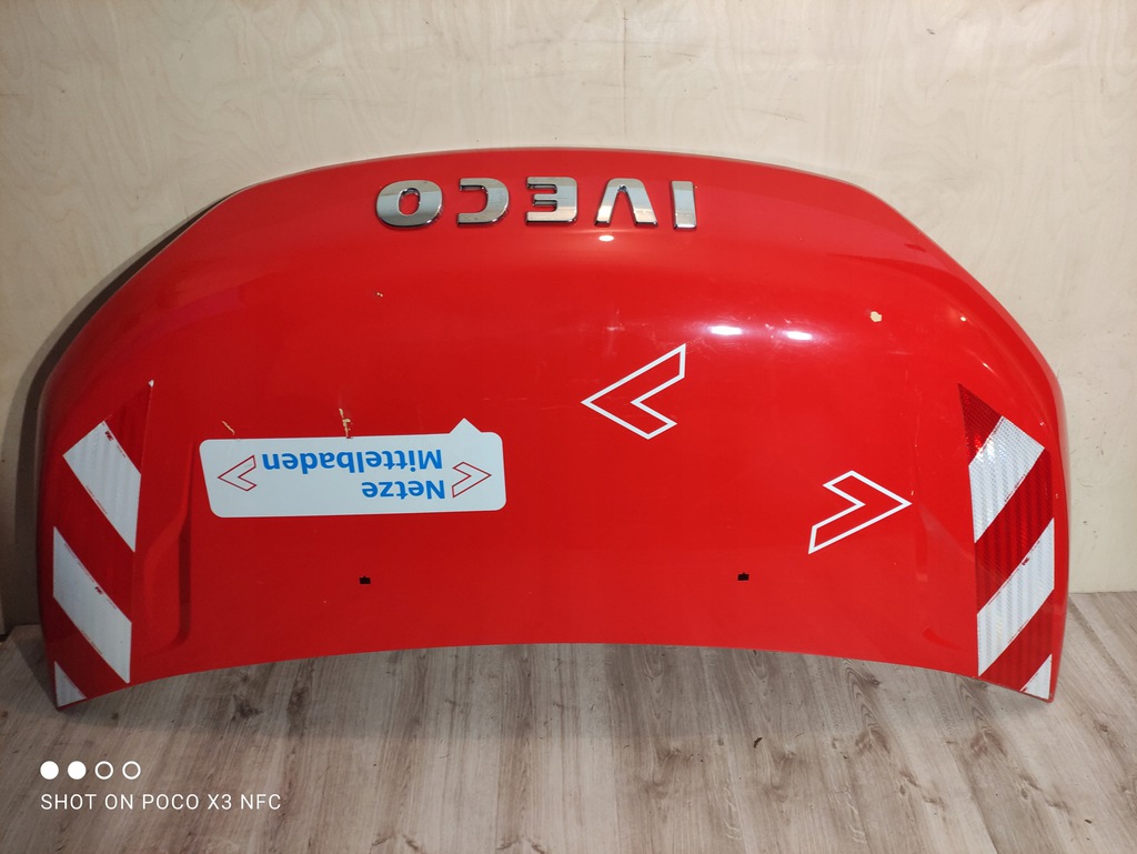 iveco daily  2014 2019 capó + bisagras tapa ($)