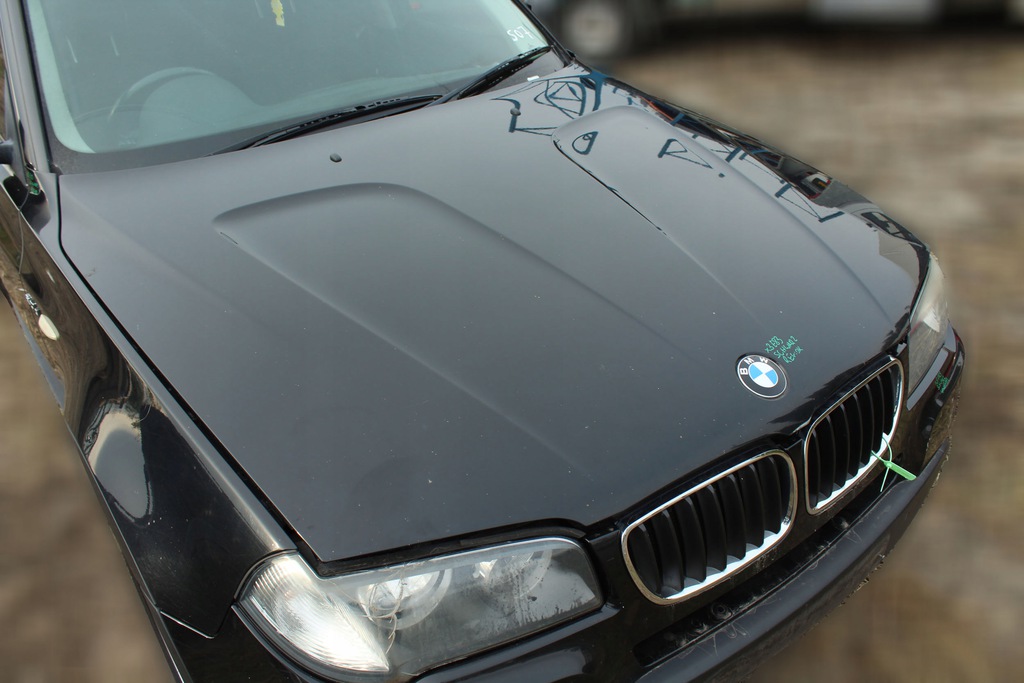 bmw x3 e83 lift capó tapa motor schwarz ii ($)
