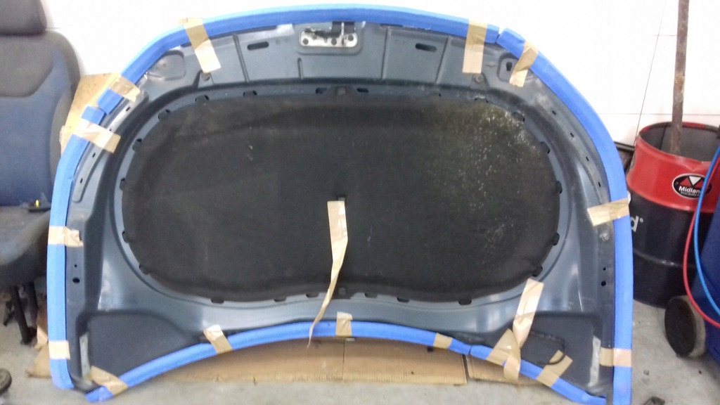 capó grau szara vw tiguan 09 16 2,0 tdi  ($)
