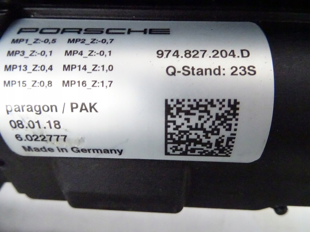 mechanizm lotki 974827204d panamera 971 sport turi ($)