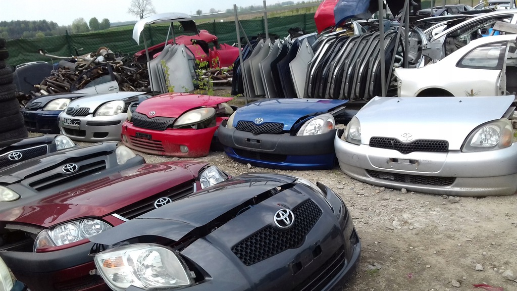 toyota yaris i completo delantero parachoque paragolpes capó ($)