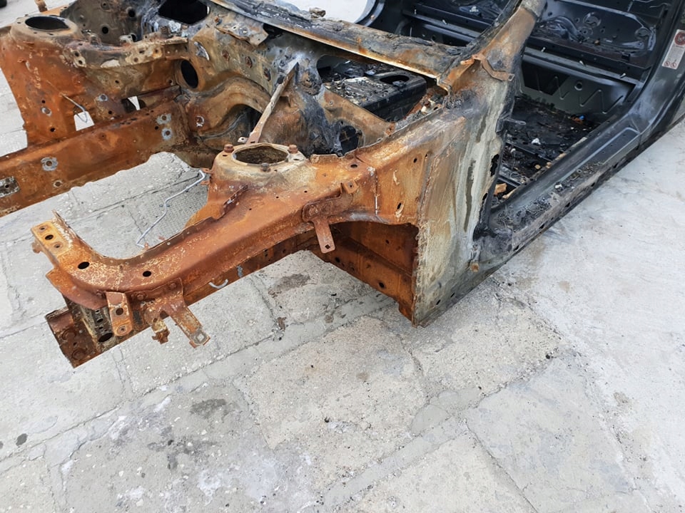 bmw f32 corte lado umbral izq.  izq.  chapado ($)