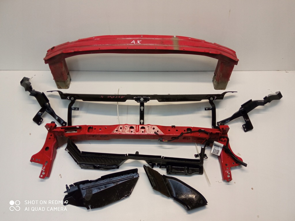 opel astra k cinturon viga reforzamiento completo ($)